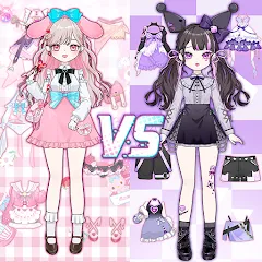 Взломанная Dress Up! Shining Anime Star  [МОД Все открыто] - стабильная версия apk на Андроид