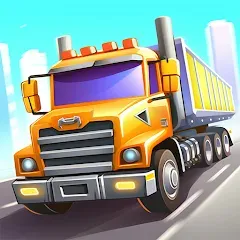 Скачать взломанную Transit King: Truck Simulator (Транзит Кинг Тайкун)  [МОД Меню] - стабильная версия apk на Андроид