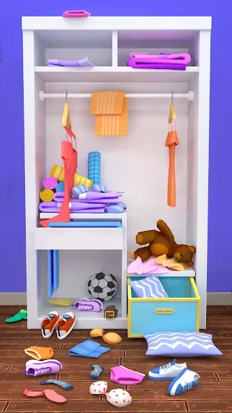 Fill the Closet: Organize Game (Фил зе Клозет)  [МОД Menu] Screenshot 1