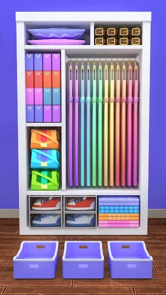 Fill the Closet: Organize Game (Фил зе Клозет)  [МОД Menu] Screenshot 4