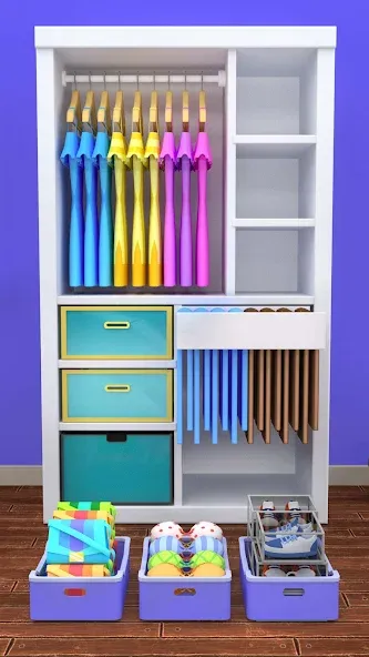 Fill the Closet: Organize Game (Фил зе Клозет)  [МОД Menu] Screenshot 5