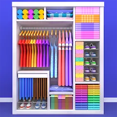 Скачать взлом Fill the Closet: Organize Game (Фил зе Клозет)  [МОД Menu] - стабильная версия apk на Андроид