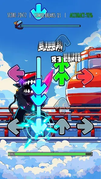 Music Rhythm Battle Night  [МОД Unlocked] Screenshot 5