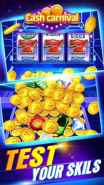 Cash Carnival Coin Pusher Game (Кэш Карнавал Монетный Толкатель Игра)  [МОД Menu] Screenshot 3