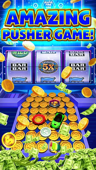 Cash Carnival Coin Pusher Game (Кэш Карнавал Монетный Толкатель Игра)  [МОД Menu] Screenshot 4