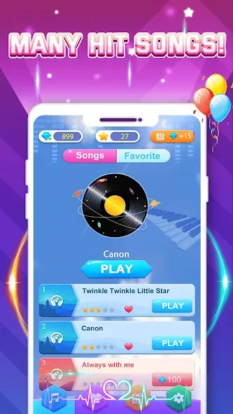 Piano Game: Classic Music Song  [МОД Меню] Screenshot 5