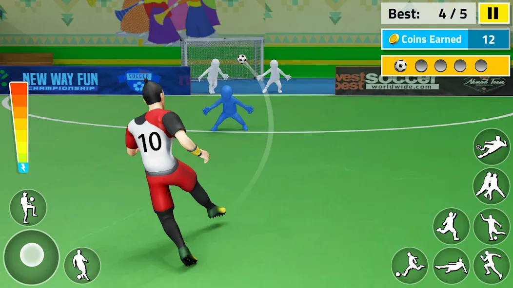 Indoor Futsal: Football Games (Индор Футзал)  [МОД Mega Pack] Screenshot 4