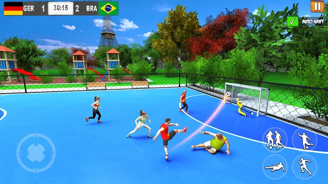 Street Football: Futsal Games (Стрит Футбол)  [МОД Меню] Screenshot 1