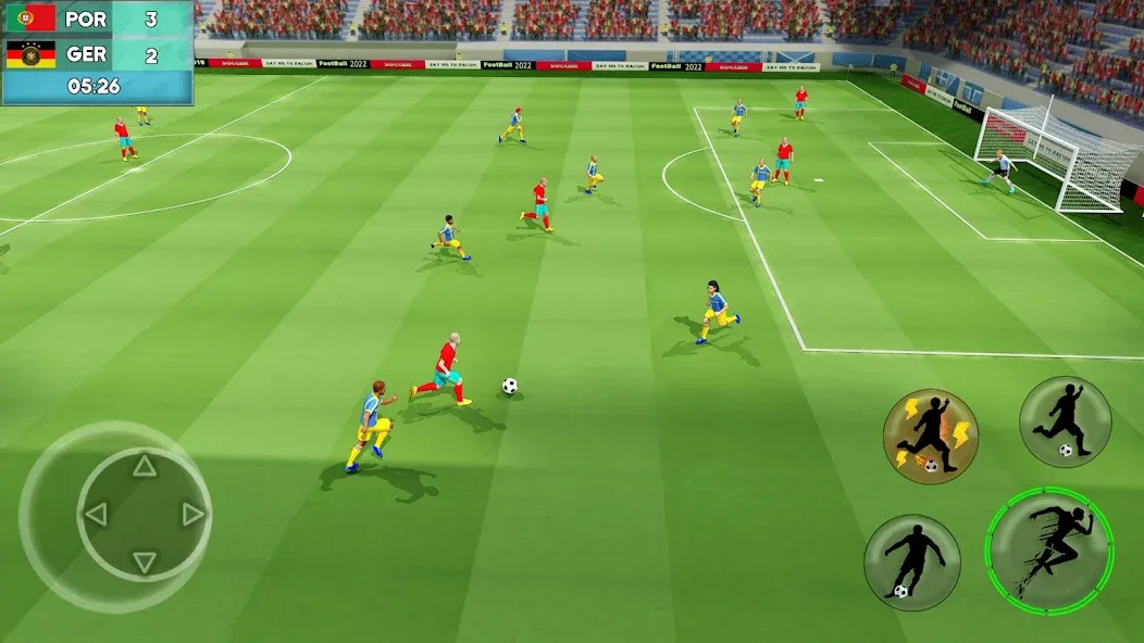 Play Football: Soccer Games (тар Футбол 23)  [МОД Все открыто] Screenshot 3