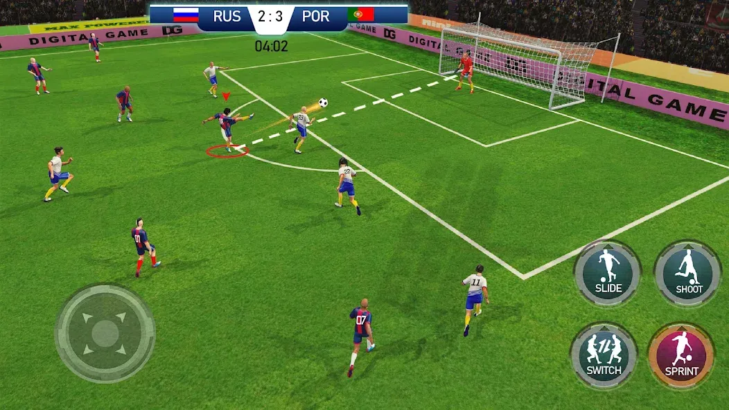 Play Football: Soccer Games (тар Футбол 23)  [МОД Все открыто] Screenshot 5