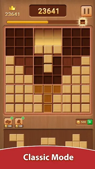 Wood Block Puzzle (Вуд Блок Пазл)  [МОД Меню] Screenshot 1