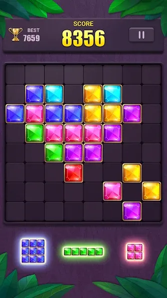 Block Puzzle: Jewel Blast Game  [МОД Много монет] Screenshot 1