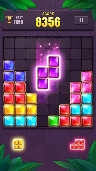 Block Puzzle: Jewel Blast Game  [МОД Много монет] Screenshot 3