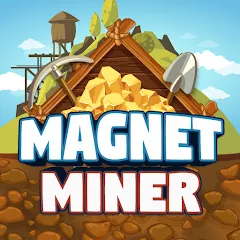 Взломанная Magnet Miner (Магнит Майнер)  [МОД Много монет] - последняя версия apk на Андроид