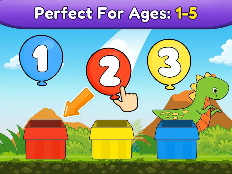 Balloon Pop Kids Learning Game  [МОД Mega Pack] Screenshot 4