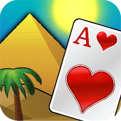 Взлом Pyramid Solitaire - Egypt (Пирамиды пасьянс)  [МОД Бесконечные монеты] - полная версия apk на Андроид