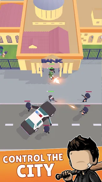 Merge Gangster Heist vs Police (Мердж Гангстер Хейст)  [МОД Бесконечные монеты] Screenshot 4