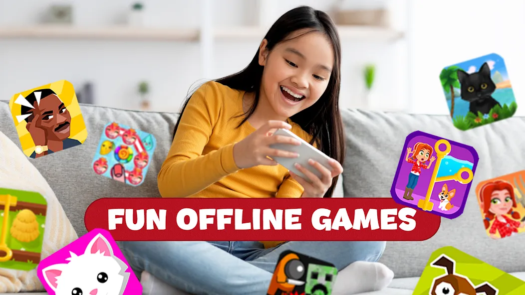 Offline Games: don't need wifi  [МОД Unlimited Money] Screenshot 1