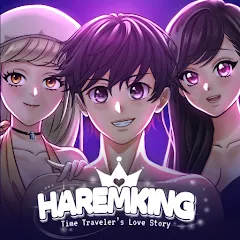 Взломанная HaremKing - Waifu Dating Sim (ХаремКинг)  [МОД Меню] - стабильная версия apk на Андроид