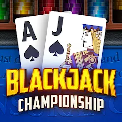 Взлом Blackjack Championship (Блэкджек Чемпионат)  [МОД Много денег] - полная версия apk на Андроид