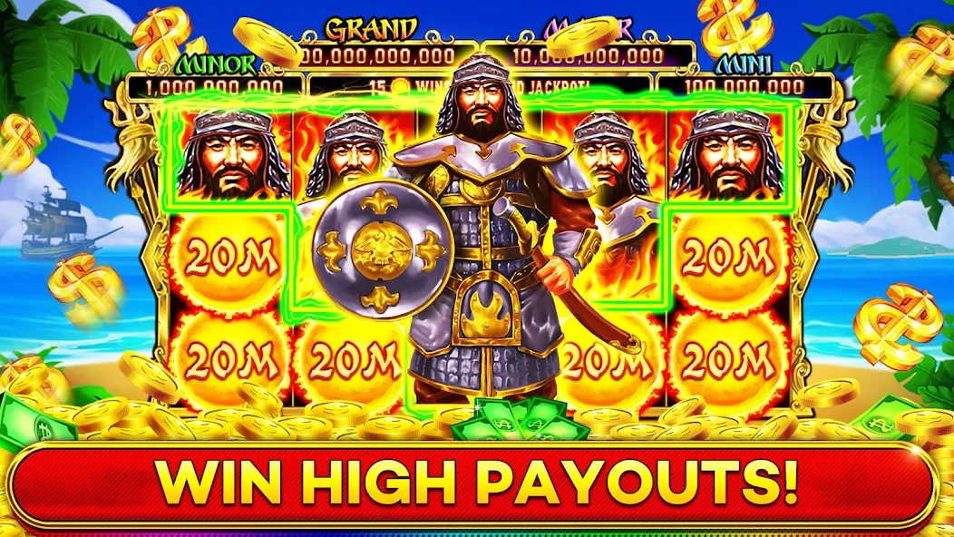 Jackpot Boom Casino Slot Games (Джекпот Бум Казино Игры на Слотмашинах)  [МОД Меню] Screenshot 2