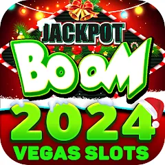 Взломанная Jackpot Boom Casino Slot Games (Джекпот Бум Казино Игры на Слотмашинах)  [МОД Меню] - полная версия apk на Андроид