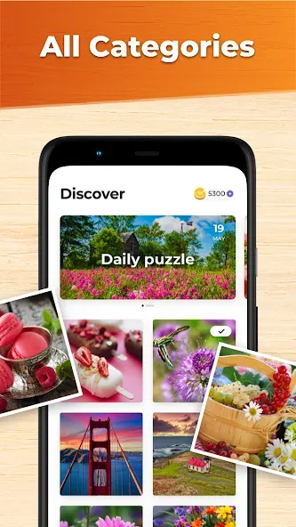 Jigsaw Puzzles HD Puzzle Games  [МОД Много монет] Screenshot 3