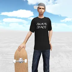 Скачать взлом Skate Space (Скейт Спейс)  [МОД Menu] - последняя версия apk на Андроид