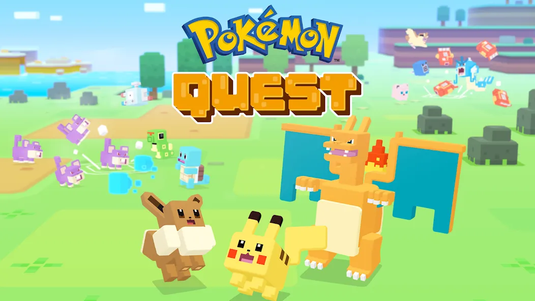 Pokémon Quest  [МОД Mega Pack] Screenshot 1