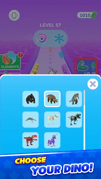 Dino Evolution Run 3D (Дино Эволюция Ран 3Д)  [МОД Бесконечные деньги] Screenshot 4