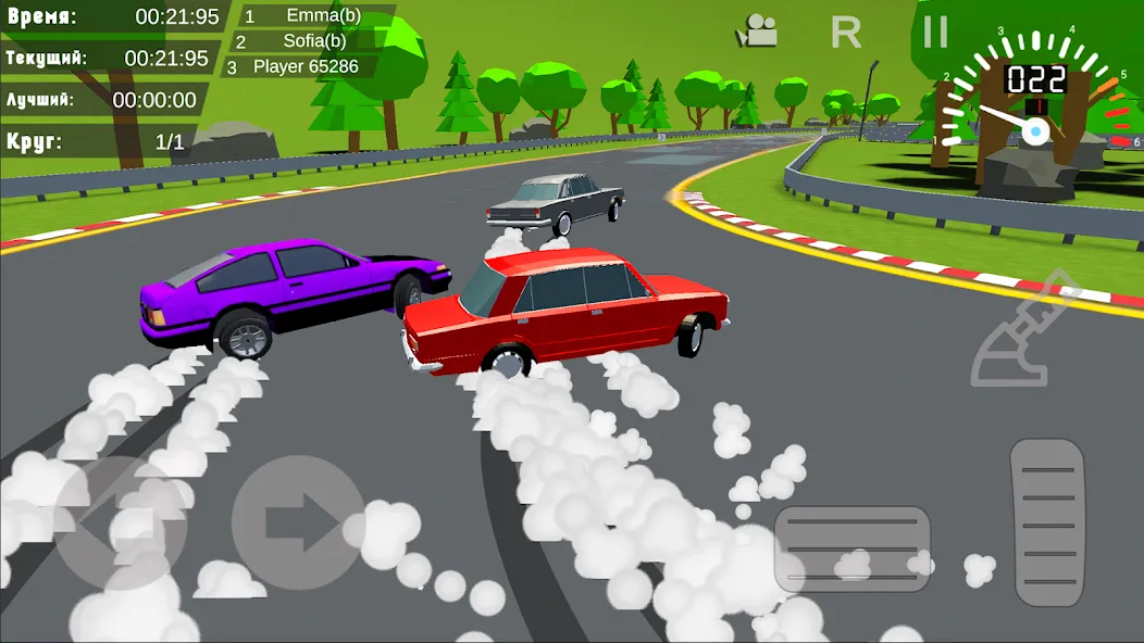 Drift in Car  [МОД Бесконечные деньги] Screenshot 1