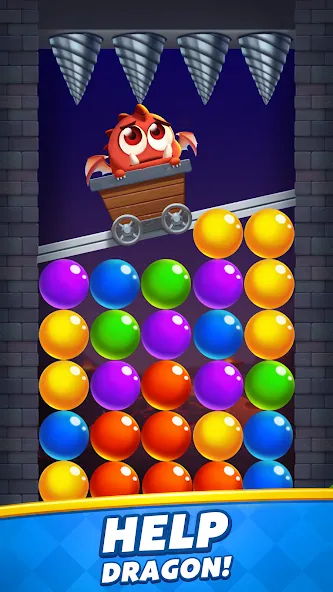 Bubble Shooter  [МОД Много денег] Screenshot 3