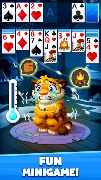 Solitaire Zoo  [МОД Много монет] Screenshot 2