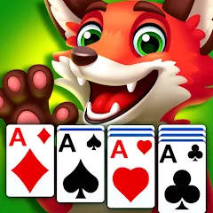 Взлом Solitaire Zoo  [МОД Много монет] - стабильная версия apk на Андроид