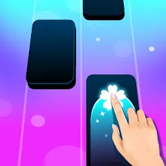 Взломанная Magic Music Tiles, Piano Tiles  [МОД Меню] - последняя версия apk на Андроид