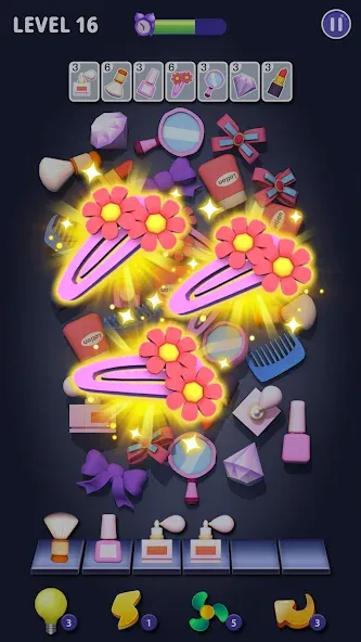 Matching Fun: Match Triple 3D (Матчинг Фан)  [МОД Unlimited Money] Screenshot 3