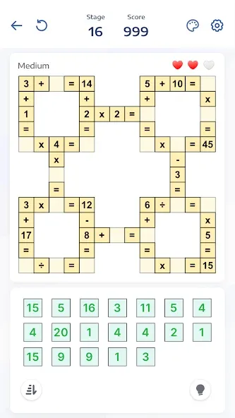 Crossmath - Math Puzzle Games (Математические головоломки игры)  [МОД Много денег] Screenshot 3