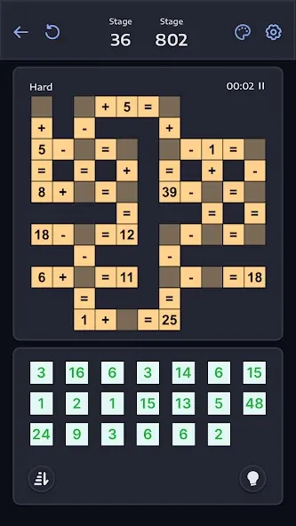 Crossmath - Math Puzzle Games (Математические головоломки игры)  [МОД Много денег] Screenshot 5