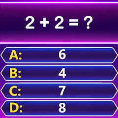 Скачать взломанную Math Trivia - Quiz Puzzle Game (Математические загадки)  [МОД Unlocked] - стабильная версия apk на Андроид