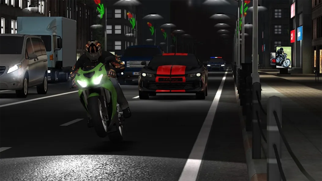 Racing Fever: Moto (Рейсинг Фивер)  [МОД Unlocked] Screenshot 1