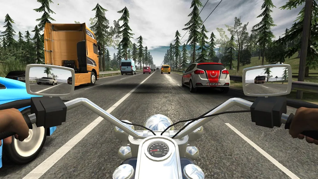 Racing Fever: Moto (Рейсинг Фивер)  [МОД Unlocked] Screenshot 4