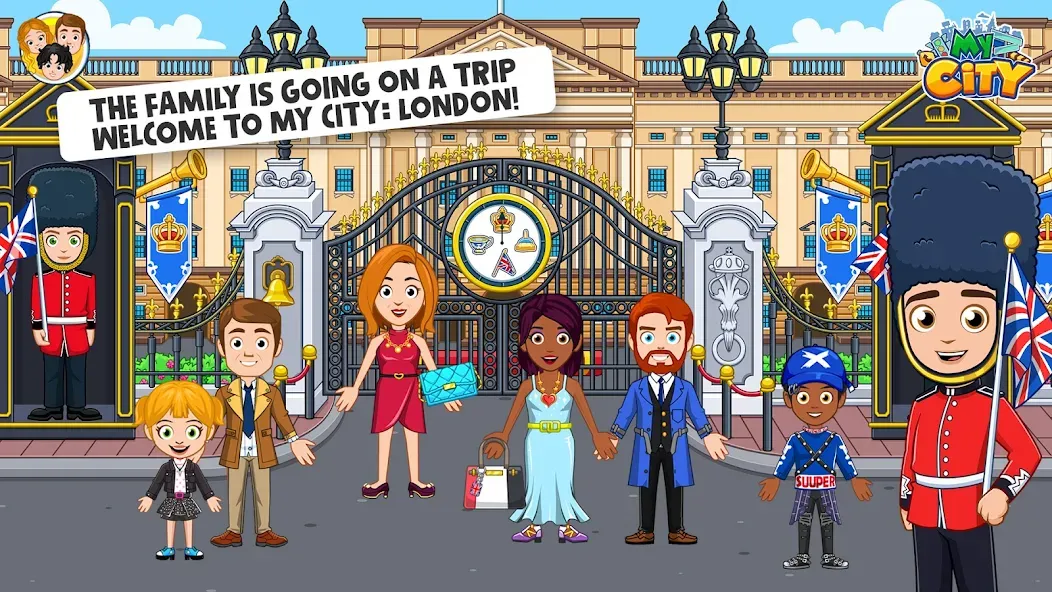 My City : London (Мой город)  [МОД Unlimited Money] Screenshot 1