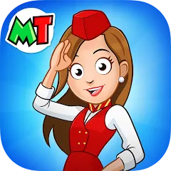 My Town Airport games for kids