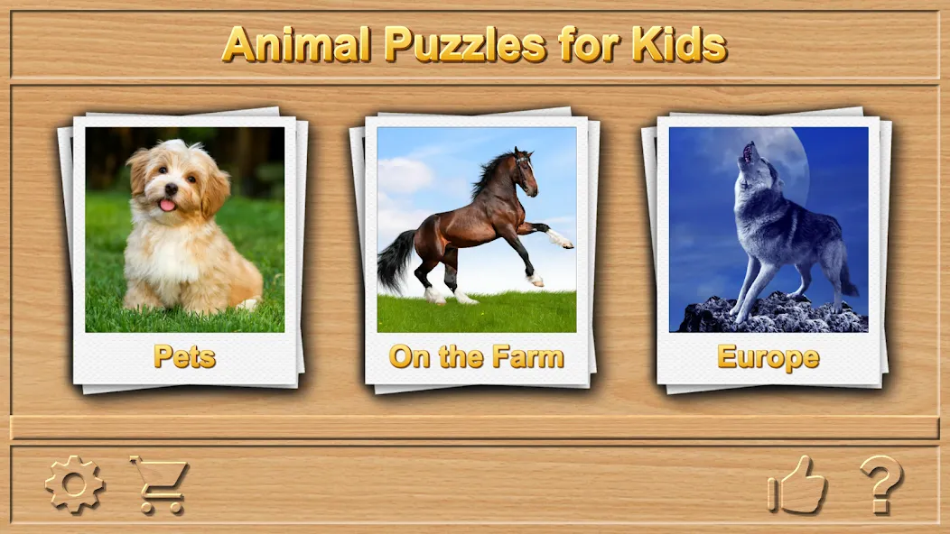 Animal Puzzles for Kids  [МОД Все открыто] Screenshot 1