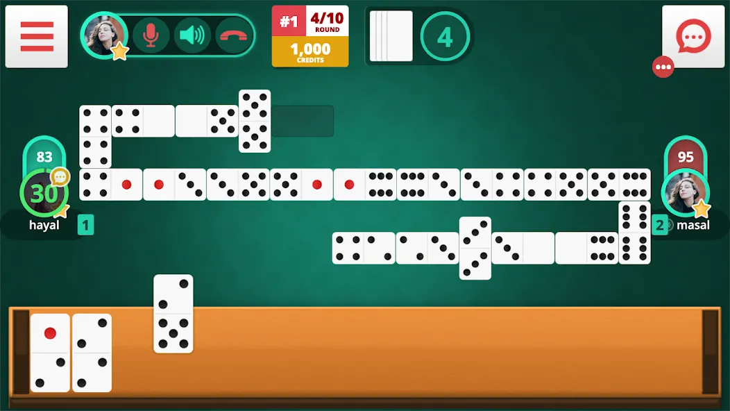 Dominoes Online (Домино Онлайн)  [МОД Mega Pack] Screenshot 1