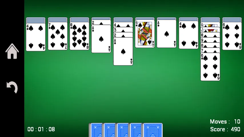 Spider Solitaire  [МОД Бесконечные деньги] Screenshot 1