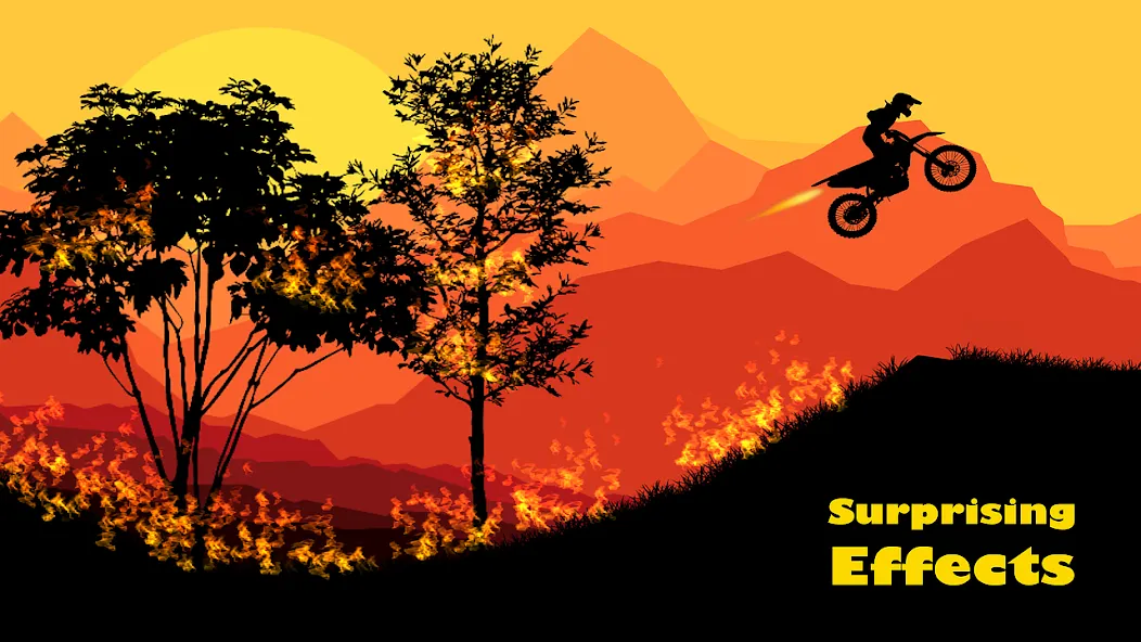 Sunset Bike Racer - Motocross (Сансет Байк Рейсер)  [МОД Бесконечные монеты] Screenshot 5