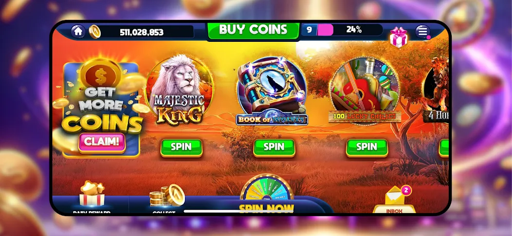 Majestic Slots: Slot Machine  [МОД Mega Pack] Screenshot 5