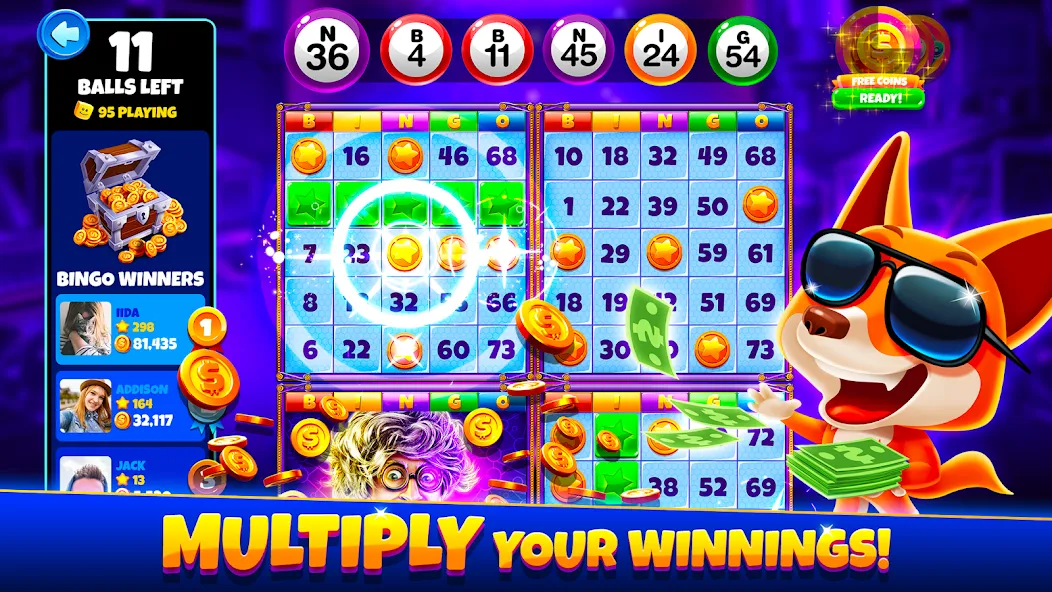 Xtreme Bingo! Slots Bingo Game  [МОД Меню] Screenshot 1