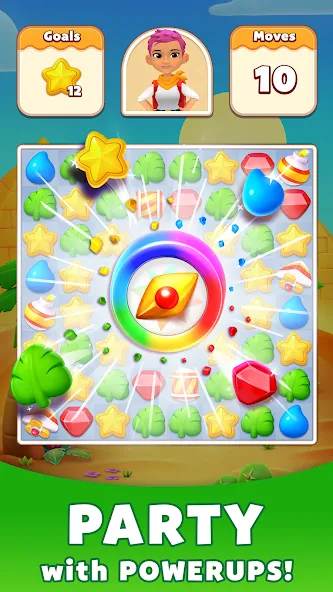 Treasure Party: Puzzle Fun! (Трежер Пати)  [МОД Много монет] Screenshot 4